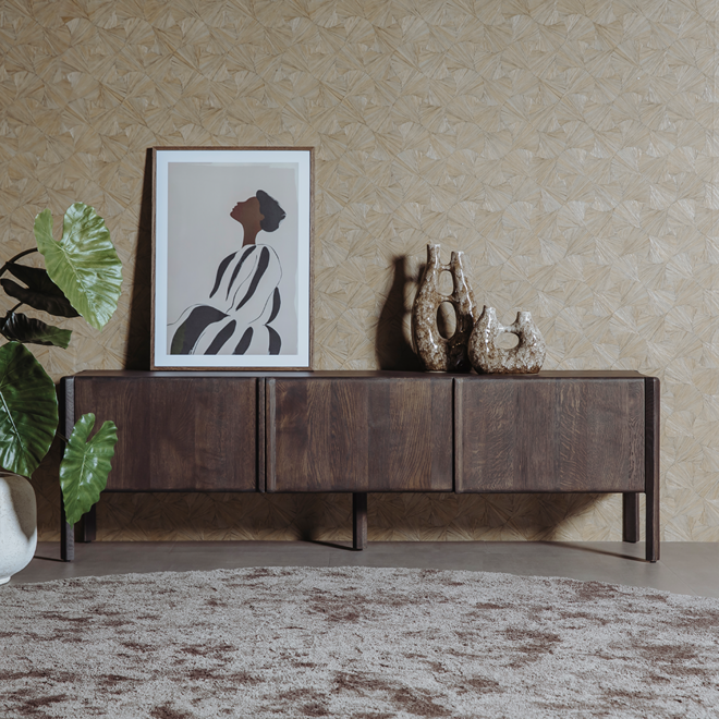 Amalfi TV-meubel basalt 180 cm
