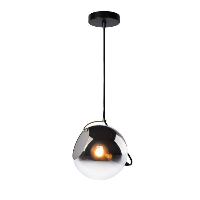 Lucide Jazzlynn - Hanglamp Ø 20 cm 1xE27 Fumé