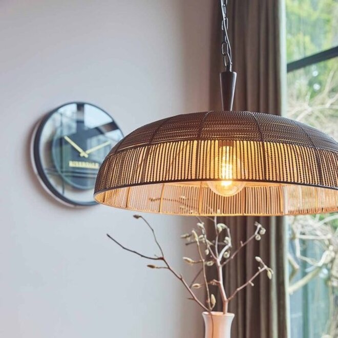 Riverdale Hanglamp Ise 40 cm zwart
