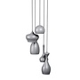ETH Hanglamp Ajaccio 5-lichts - Betonlook grijs