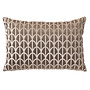 Sierkussen jacquard 40x60 cm - Taupe boogpatroon