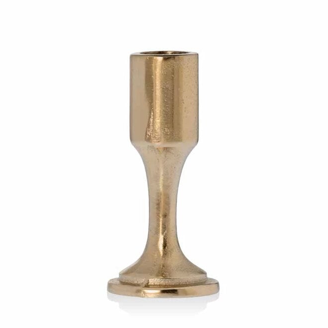 Riverdale Kandelaar Lily 1 - 10 cm champagne goud