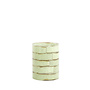 Light & Living Theelichthouder Droneri Ø10x13 cm glas transparant met mintgroen