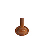 Light & Living Vaas deco Melnik 18,5x12,5x23,5 cm keramiek cognac bruin