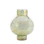 Light & Living Vaas Dusit Ø31x38 cm glas steenlook groen