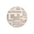 Vloerkleed Mart Visser Aesthetic 13 Velvet Linen - Rond