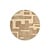 Vloerkleed Mart Visser Aesthetic 14 Natural Linnen - Rond
