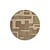 Vloerkleed Mart Visser Aesthetic 15 Soft Taupe - Rond