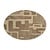 Vloerkleed Mart Visser Aesthetic 15 Soft Taupe - Ellips