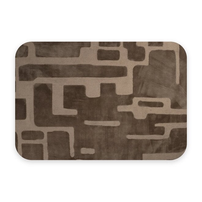 Vloerkleed Mart Visser Aesthetic 17 Coffee Bean - Afgeronde hoeken