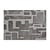 Vloerkleed Mart Visser Aesthetic 22 Blue Grey - Rechthoek
