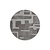 Vloerkleed Mart Visser Aesthetic 22 Blue Grey - Rond