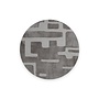 Vloerkleed Mart Visser Aesthetic 22 Blue Grey - Rond