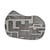 Vloerkleed Mart Visser Aesthetic 22 Blue Grey - Organic