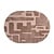Vloerkleed Mart Visser Aesthetic 42 Soft Marsala - Ovaal