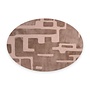 Vloerkleed Mart Visser Aesthetic 42 Soft Marsala - Ellips