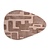 Vloerkleed Mart Visser Aesthetic 42 Soft Marsala - Pebble