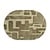 Vloerkleed Mart Visser Aesthetic 56 Militair Green - Ovaal