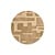 Vloerkleed Mart Visser Aesthetic 62 Camel Gold - Rond