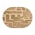 Vloerkleed Mart Visser Aesthetic 62 Camel Gold - Ovaal