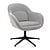 Kick draaifauteuil Lux - Grijs