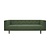 Kick bank Bobbi Texture - Groen