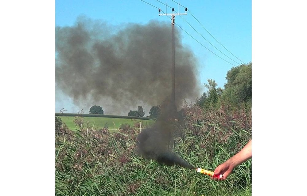 Noodsignaal Mr. Smoke 1 (Rook)