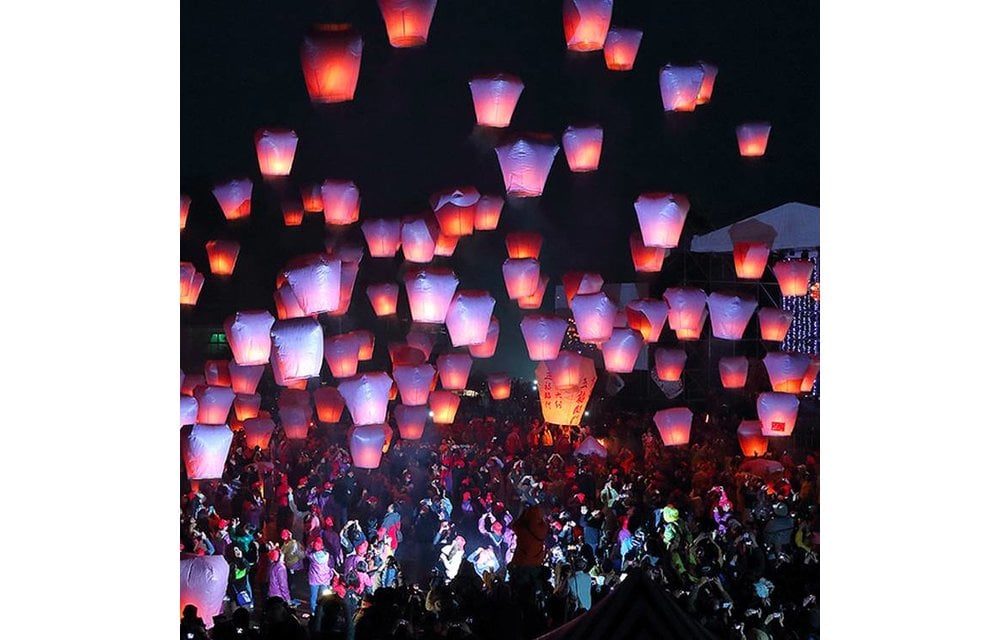 Paarse Wensballon