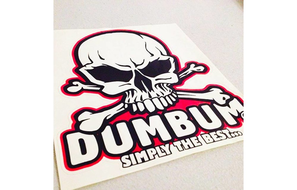 Dum Bum Sticker