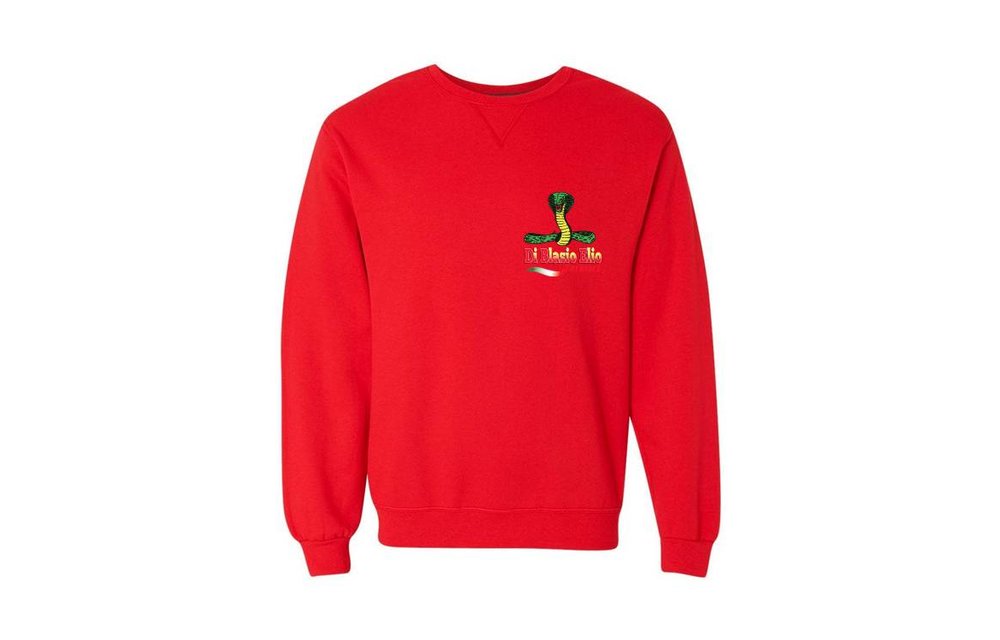 Di Blasio Elio Rode Crew Neck Trui