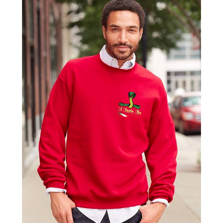 Di Blasio Elio Rode Crew Neck Trui