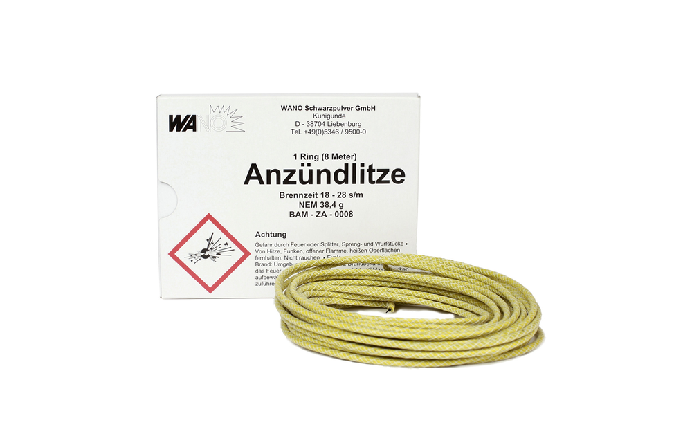 Anzündlitze Snellont Geel (8M)