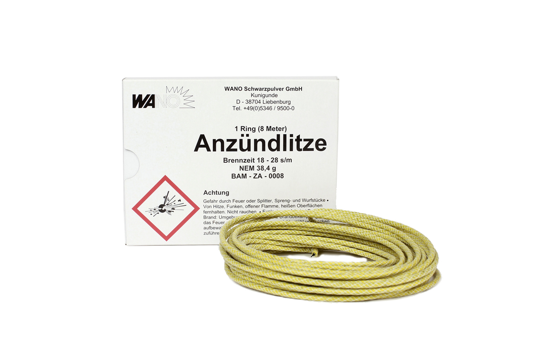 Anzündlitze Snellont Geel (8M)