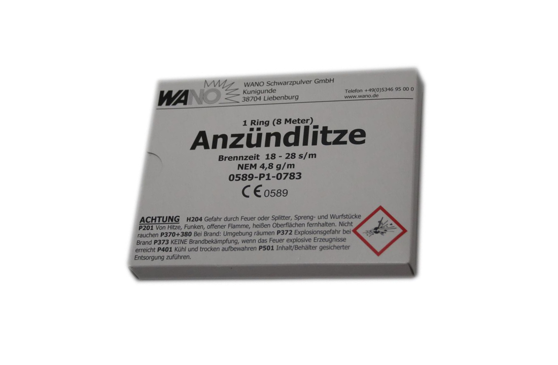 Anzündlitze Snellont Geel (8M)
