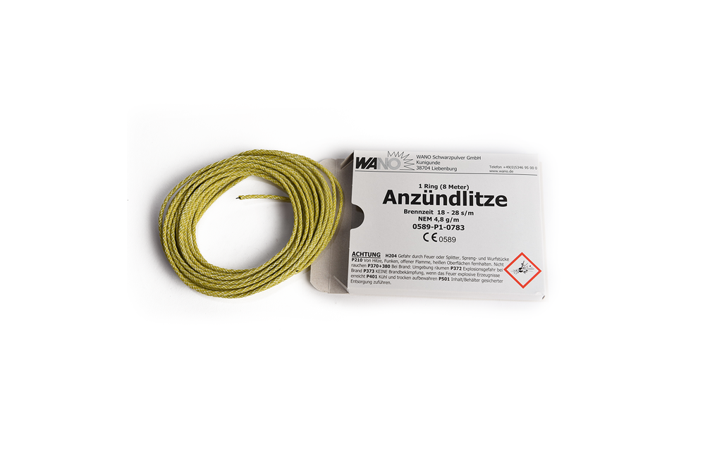Anzündlitze Snellont Geel (8M)