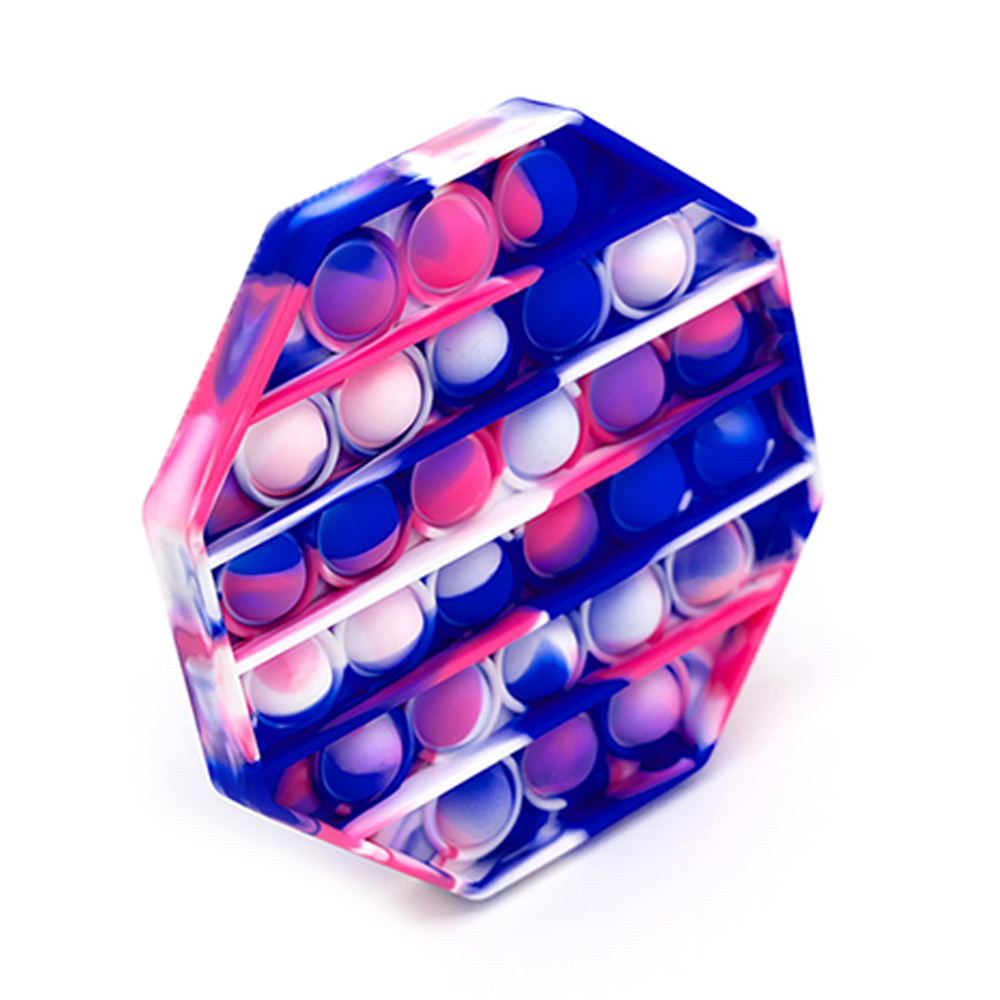 Pop It Fidget Toys - Set van 3 Tie Dye