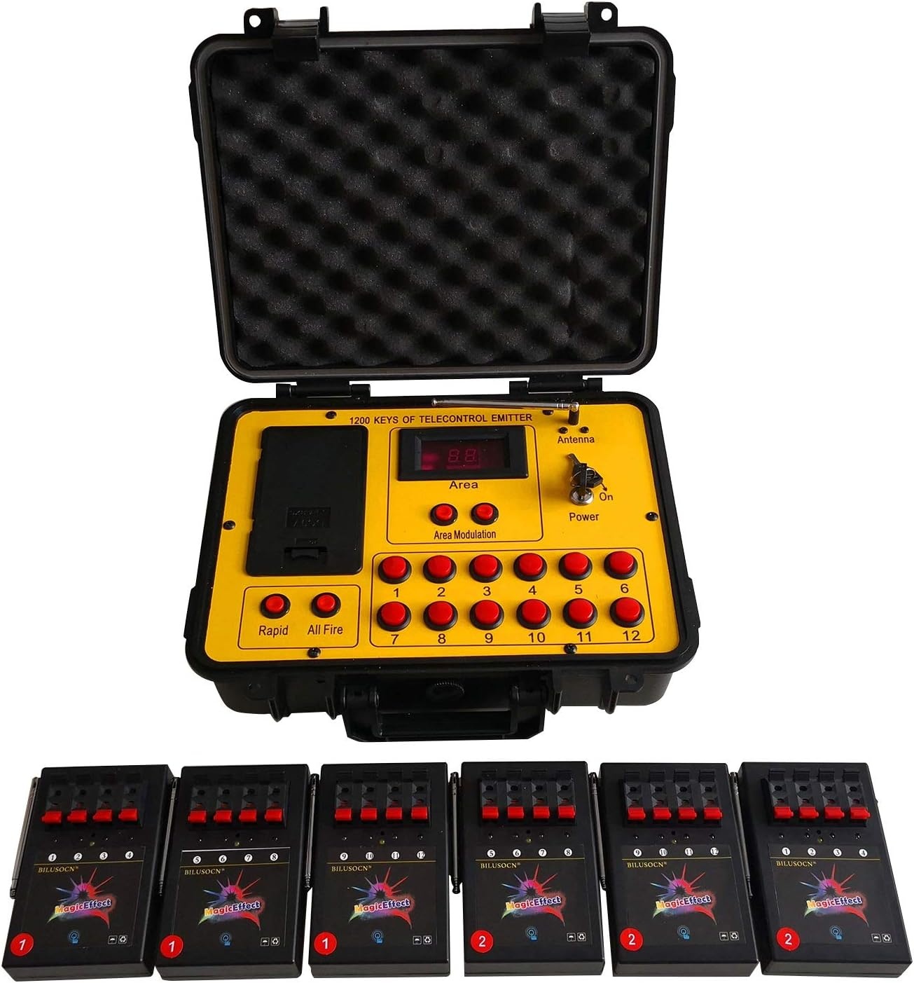 Schietkist met 24 kanalen (6x4)