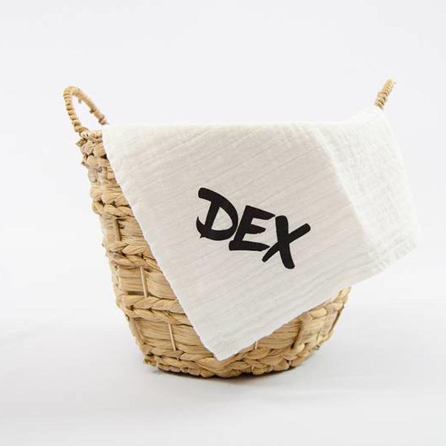 Swaddle cloth with name