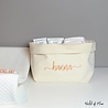World of Mina Opbergmandje GROOT - met naam swirl World of Mina Opbergmandje GROOT - met naam swirl