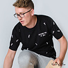 World of Mina Dad t-shirt // Dancing letters - met naam World of Mina Dad t-shirt // Dancing letters - met naam