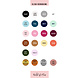 World of Mina Gepersonaliseerd make-up tasje / "Flow" - met naam World of Mina Gepersonaliseerd make-up tasje / "Flow" - met naam