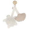 Baby Bello Wagenhanger // Tily the turtle - roze Baby Bello Wagenhanger // Tily the turtle - roze