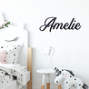 World of Mina Decoratie naam / "Kaylar' - zwarte plexi World of Mina Decoratie naam / "Kaylar' - zwarte plexi