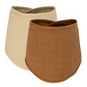 Baby Bello Bandana // Sandy almond - set van 2 Baby Bello Bandana // Sandy almond - set van 2