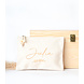 World of Mina Make-up tasje // JULIA -met naam World of Mina Make-up tasje // JULIA -met naam