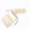 World of Mina Houten naampuzzel World of Mina Houten naampuzzel