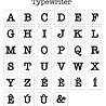 World of Mina Houten naamblokken // Walnoot - Typwriter World of Mina Houten naamblokken // Walnoot - Typwriter