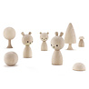 Clicques Houten magnetische dieren // Fauna - naturel Clicques Houten magnetische dieren // Fauna - naturel
