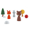 Clicques Houten magnetische dieren // Fauna - Robert, Ginger en Bunji Clicques Houten magnetische dieren // Fauna - Robert, Ginger en Bunji