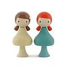 Clicques Houten magnetische poppetjes // Zoe & Stella Clicques Houten magnetische poppetjes // Zoe & Stella